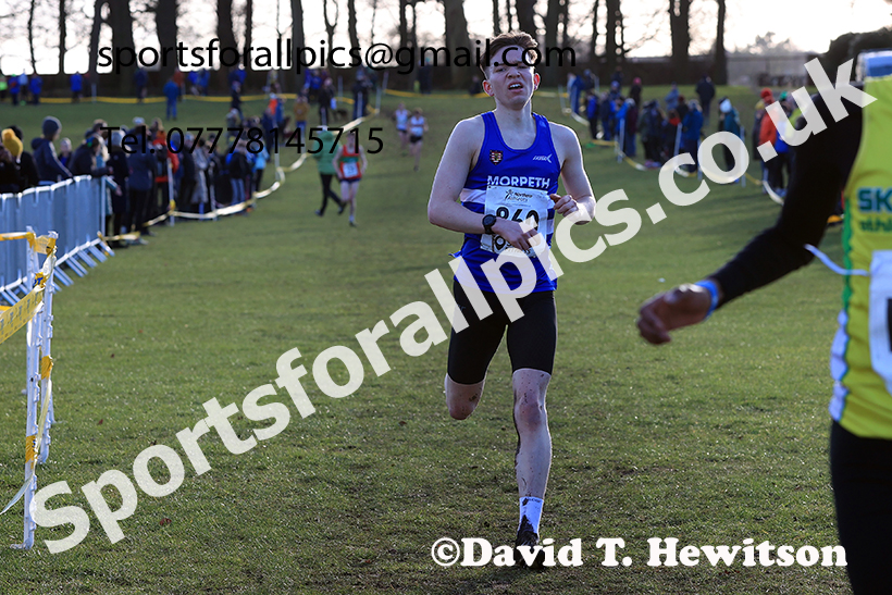 Junior mens 2025 Northern Cross Country Champs, Tatton Park, Knutsford, Cheshire. Photo: David T. Hewitson/Sports for All Pics
